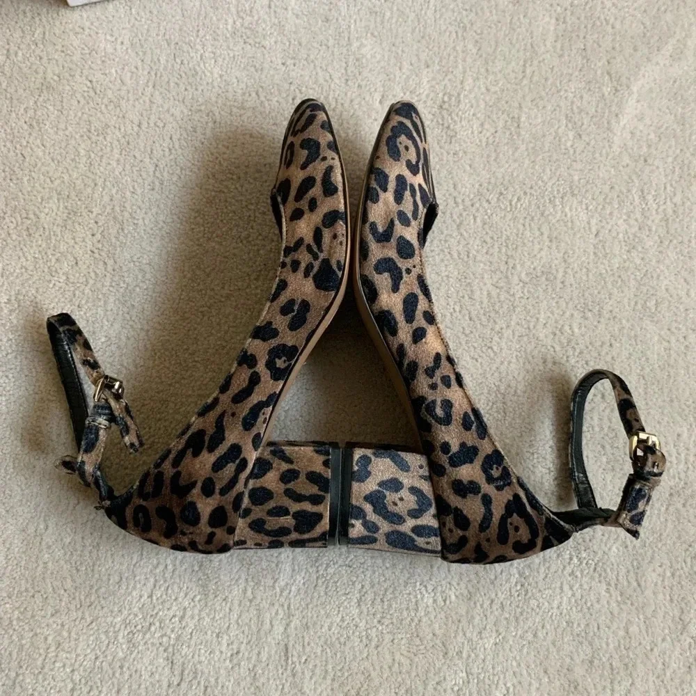 Steven by Steve Madden Vassie Ankle Pump, Animal Prints, 8.5